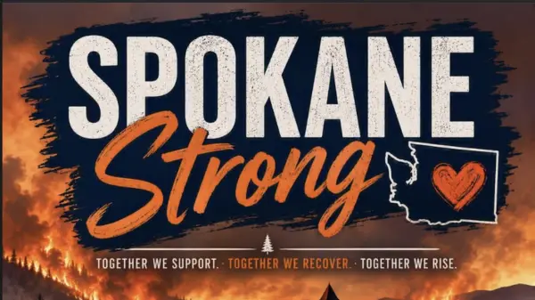 A community graphic circulating in support of the recovery. This one is a design, not a photograph.